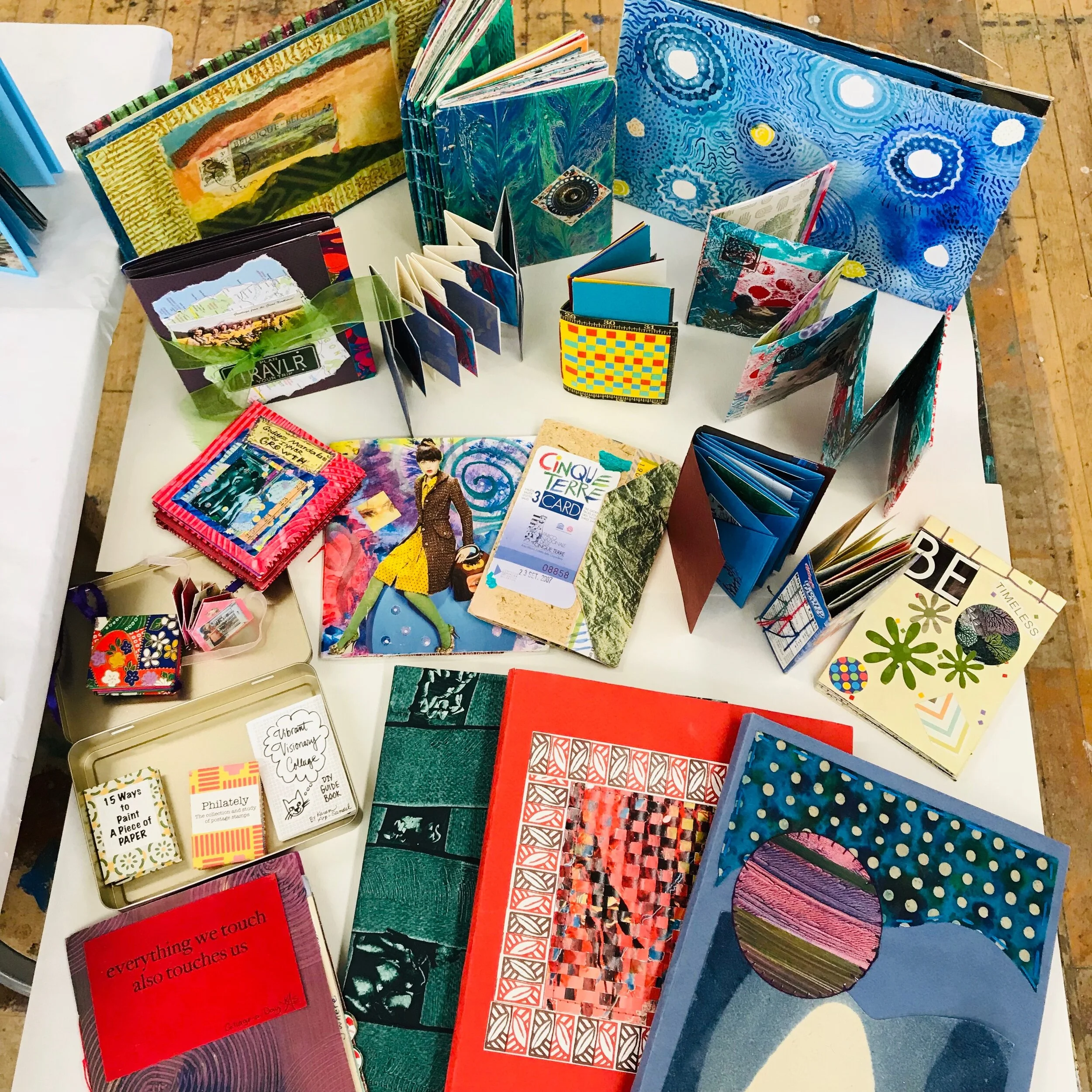 Vibrant Visionary Collage — Karen Arp-Sandel